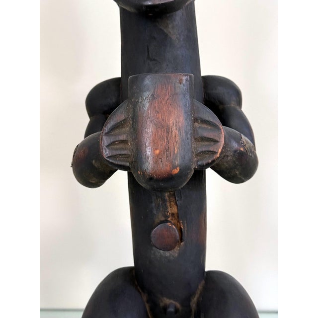 African Fang Reliquary Wood Figurative Statue Gabon For Sale In Atlanta - Image 6 of 16