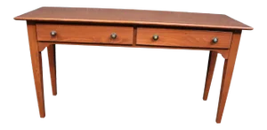 Yield House Country Style Pine Console Table