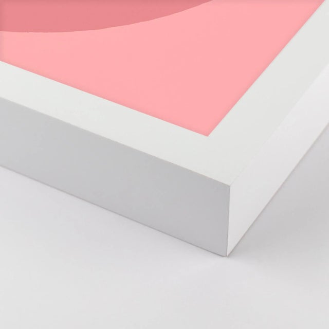 Paper Modern Forevers by Stephanie Henderson in White Frame, Medium Art Prints, Set of 6 For Sale - Image 7 of 9