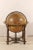 An Italian 19th century large globe on wooden stand. This velum covered globe is heavily foxed and has nice age to it...