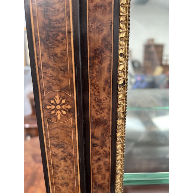 Display Cabinet in Burr Walnut For Sale - Image 6 of 10