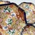 Late 20th Century Japanese Hayashi Kuro Gold-Painted Imari-Style Dinner Plates – Set of 5 For Sale - Image 5 of 8