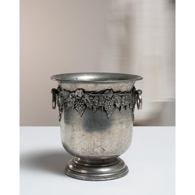 Mid 20th Century France Silver Ice Bucket For Sale - Image 11 of 15
