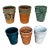 Set of 6 Moroccan Porcelain Cups For Sale