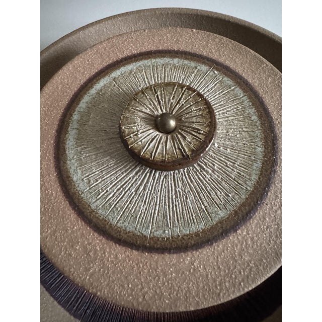 Mid-Century Modern Vintage Danish Stoneware Wall Lamp by Noomi Backhausen for Søholm, 1960s For Sale - Image 3 of 7