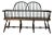 Custom Double Loop Frederick Duckloe Settee For Sale