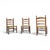 Vintage Provicial Ladderback Children's Chairs with Rush Seat, 1930s, Set of 3 For Sale - Image 16 of 18