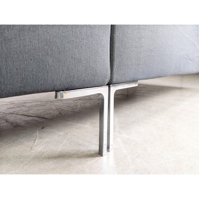 Gray Charles Recamiere Sofa from B&B Italia For Sale - Image 8 of 11