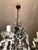 Large Louis XV Chandelier in Blue Murano Glass and White Crystal, 1950 For Sale - Image 10 of 17
