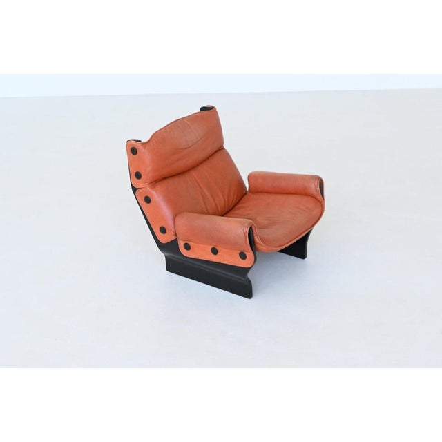 Animal Skin P110 Canada Lounge Chair attributed to Osvaldo Borsani for Tecno, Italy, 1965 For Sale - Image 7 of 18