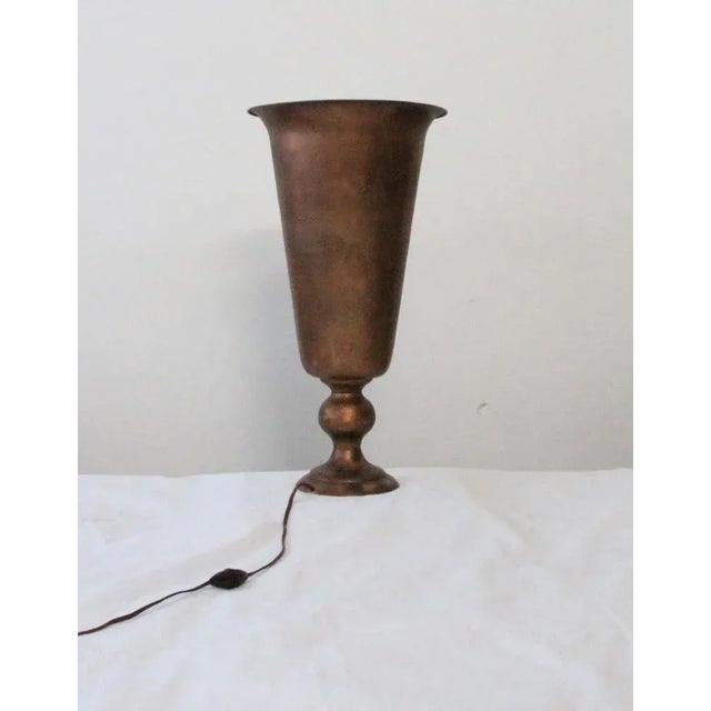Art Deco tulip lamp. Dimensions: Height 21.2" / 54 cm Width 11.4" / 29 cm Wire length 118.1" / 3 m European Plug (up to...