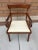 Midcentury Scrolled Arm Klismos Style Chair by Clawson’s Antique Reproductions For Sale - Image 9 of 13
