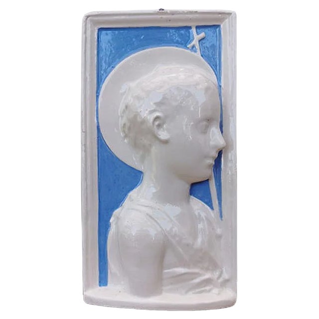 Vintage Wall Ceramics by F. Gabrielli, Italy, 1950s For Sale