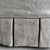 Greige Linen Slipcovered Bench With Pleated Skirt Details and White Oak Legs For Sale In Los Angeles - Image 6 of 7