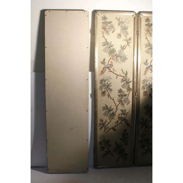 Vintage Italian Chinoiserie Room Divider Screen For Sale - Image 4 of 13