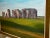 Oil Painting Salisbury Plain Stonehenge After Jasper Francis Cropsey Framed For Sale - Image 6 of 12