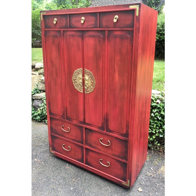 Vintage Thomasville Ming Style Gentleman’s Chest Chairish