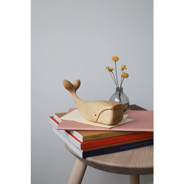Whale I Piccolini Wooden Animal Figure by Viviana Degrandi for Emko For Sale - Image 6 of 8