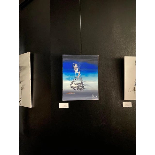 Contemporary Stefano, Corse, Oil on Canvas, 2023 For Sale - Image 3 of 8