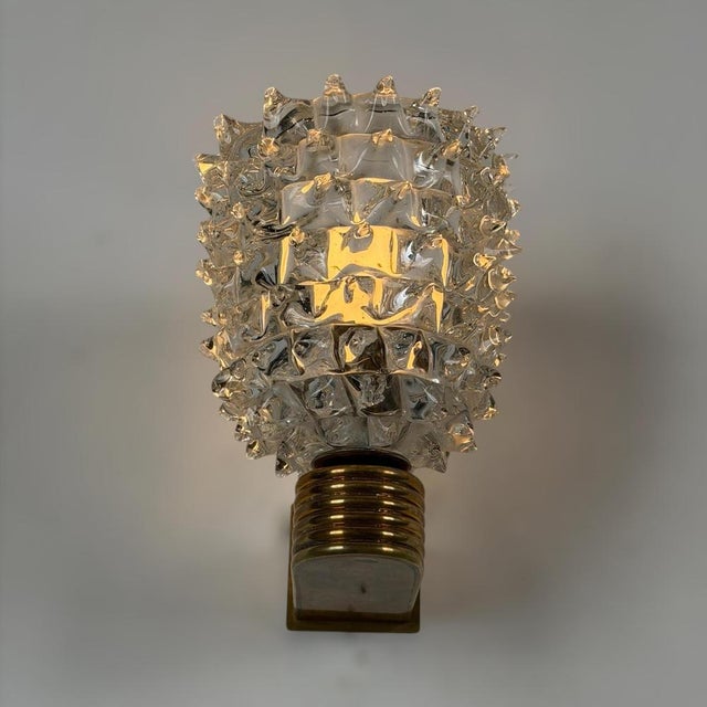 Rostrato Glass Wall Sconces by by Ercole Barovier for Barovier & Toso, 1940s, Set of 2 For Sale - Image 12 of 18