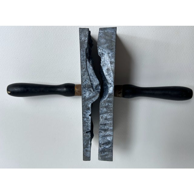 Antique Black Handled Toy Soldier Metal Casting Moulds For Sale - Image 10 of 18