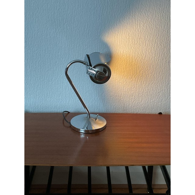 Vintage Banker's Lamp, 1930s For Sale - Image 3 of 6