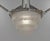 Cherrier & Besnus & Hanots French Art Deco Chandelier 1930s - Stepped Glass & Nickel For Sale - Image 6 of 12