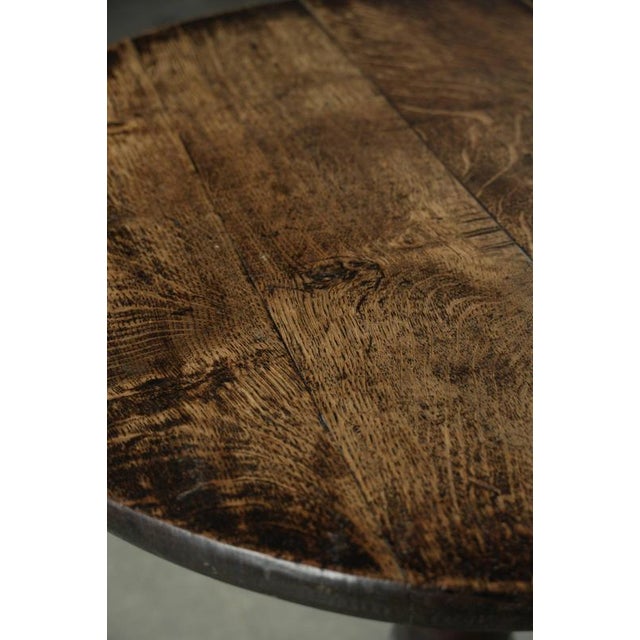 18th Century 18th Century English Oak Side Table For Sale - Image 5 of 9