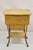 Antique English Victorian Bamboo Rattan Sewing Box Work Stand Side Table For Sale - Image 10 of 12