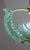 1950s Extra Rare Green Acquamarine Art Deco Barovier E Toso Chandelier For Sale - Image 11 of 16