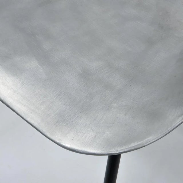 Aluminum Tonneau Chair by Pierre Guariche for Steiner, 1950s For Sale - Image 10 of 12