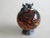 Mid-Century Modern Paperweight Metal (Two Elephants) on a Hand Blown Glass Signed For Sale - Image 3 of 11