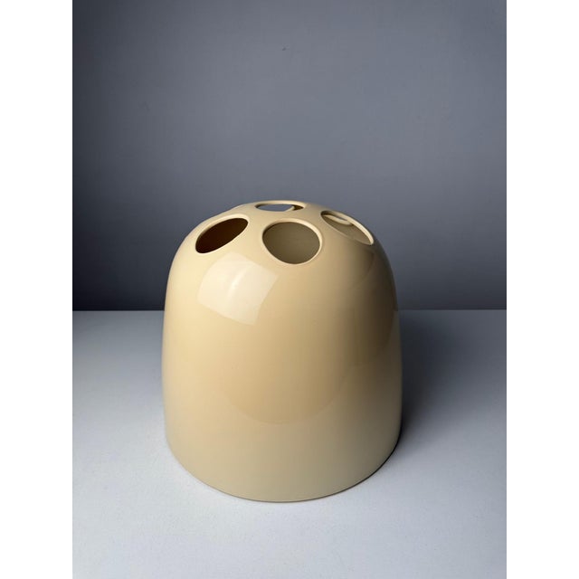 Cream Dedalo Umbrella Stand by Emma Gismondi Schweinberger for Artemide, Italy, 1970s For Sale - Image 8 of 8