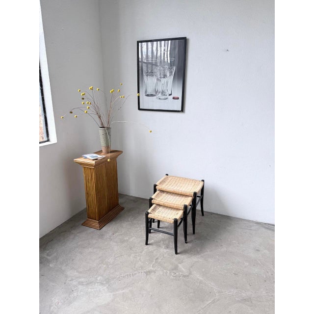 Italian Stools by Spinetto Chiavari, 1960s, Set of 3 For Sale - Image 4 of 18