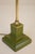 1940s Industrial Machine Age Empire Regency Toleware Brass Articulating Table Lamp For Sale - Image 10 of 10