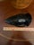 Antique Roseville Rosecraft Colors 1920 Art Pottery Black Wall Pocket 1237-10 For Sale - Image 10 of 11
