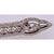 1940s Victorian Sapphire Bar Pin, Pierced Floral Design For Sale - Image 5 of 10
