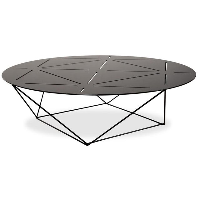 Steel Joco Coffee Table in Black Anthracite from Walter Knoll For Sale - Image 11 of 11
