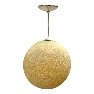 1950s Hanging Ball Ceiling Light For Sale