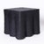 Pair of Black Square Ghost Drapery Stands For Sale - Image 4 of 9