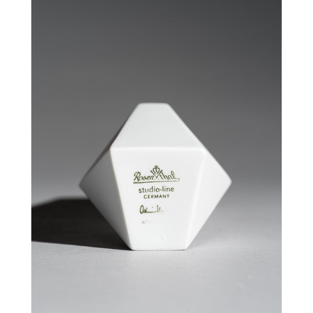 Surface Bisque Porcelain Vases by Achim Haigis for Rosenthal, 2007, Set of 2 For Sale - Image 10 of 12