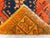 Antique Fachralo Kazak Hand-Knotted Wool Rug - 3'2" X 2'10" For Sale - Image 9 of 10
