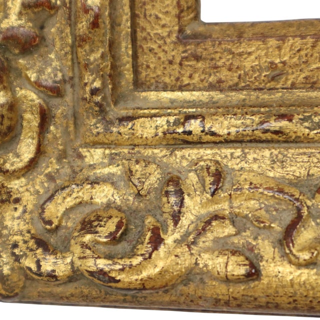 Baroque Gold-Colored Pine Wood Frame For Sale - Image 17 of 18