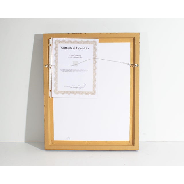Drawing/Sketching Materials 2018 Pencil Study Drawing of a Horse by Guillaume Azoulay For Sale - Image 7 of 8