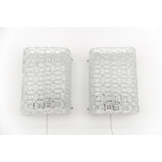 Space Age Bubble Glass Wall Lights, 1970s, Set of 2 For Sale - Image 14 of 14
