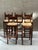 Meet these beautiful oak bar stools. This set of 5 combines artisanal warmth with a timeless design, making them a perfect...