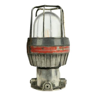 Vintage Metal Boat Sconce For Sale