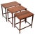 Wood Danish Modern Rosewood Nesting Tables - a Set of 3 For Sale - Image 7 of 8