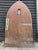 1920s Tudor Revival Pointed Arc Door With Original Bronze Hardware & Octagonal Decorative Knob For Sale - Image 9 of 12