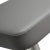 Gray Cosmo Grey Steel Bar Stool For Sale - Image 8 of 12